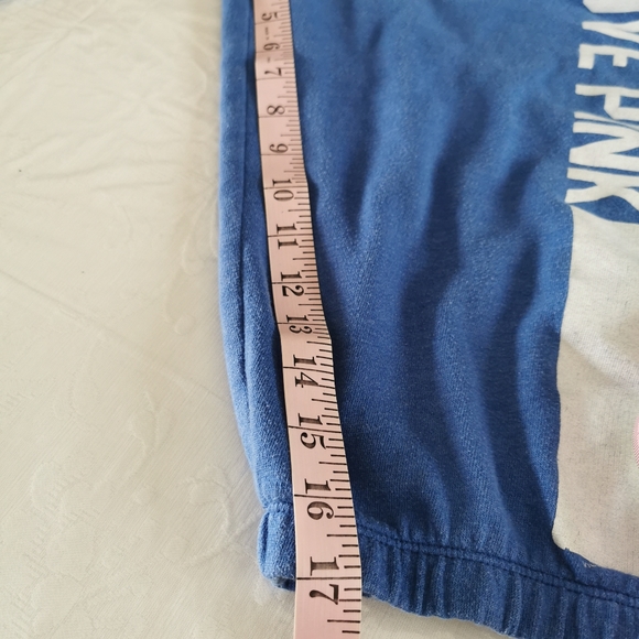 Vintage PINK v/s Blue Sweatpant Capris Size Small - Picture 5 of 6